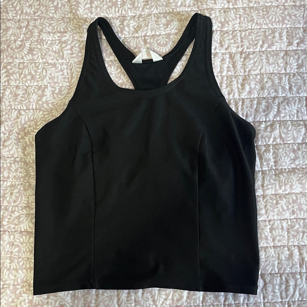 Pearl Izumi Black Mesh Racerback Top